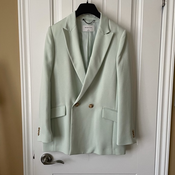 ARITZIA BABATON CLUB DOUBLE BREASTED BLAZER NWOT - Picture 2 of 3